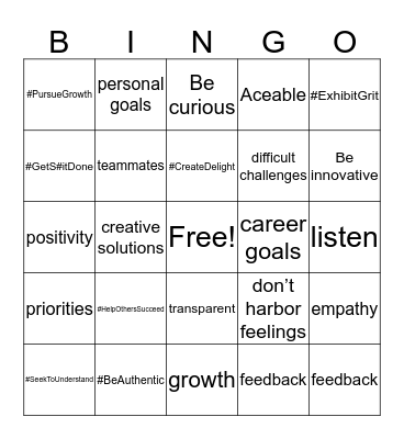 What makes us Aceable Bingo Card