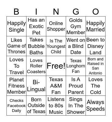 solveHR Bingo Card