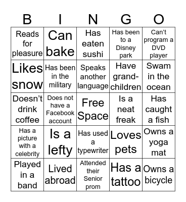 SYTYCLT-Risk Management Bingo Card