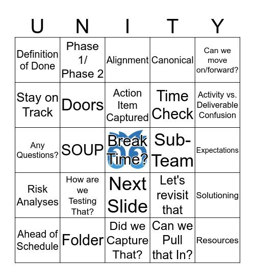 Inject Offsite Bingo! Bingo Card