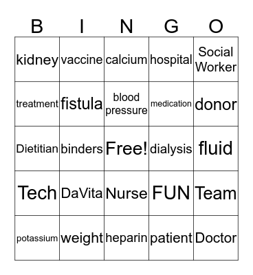 St. Augustine BINGO Card