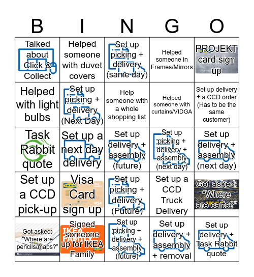 General IKEA Bingo! Bingo Card