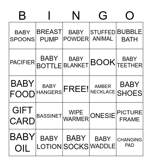 KHLOE  Bingo Card