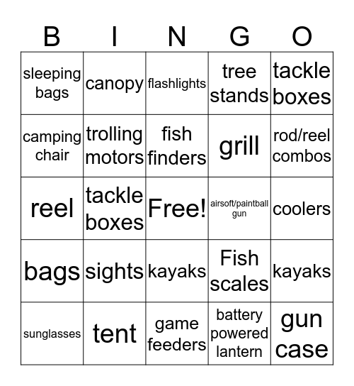 NSPP BINGO Card