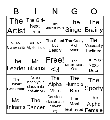 #ANALOGYTENYEARSAFTER Bingo Card