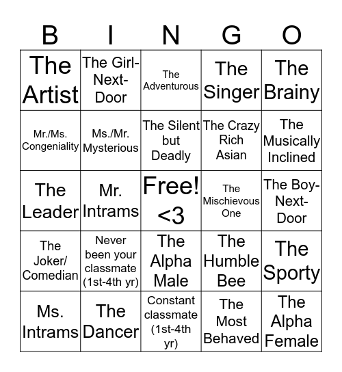 #ANALOGYTENYEARSAFTER Bingo Card
