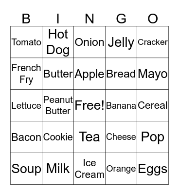 ASL 2 Bingo Card