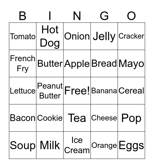 ASL 2 Bingo Card