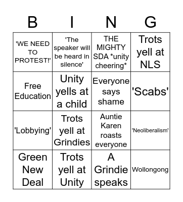 EdCon Day 2 Bingo Card
