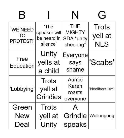 EdCon Day 2 Bingo Card