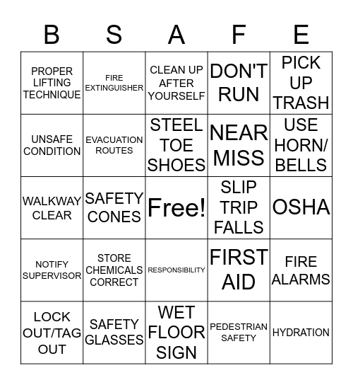 CNH INDUSTRIAL Bingo Card