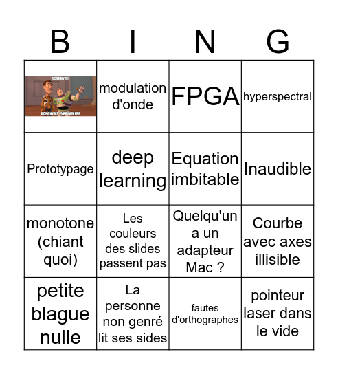 IETR-AG Bingo Card