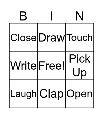 July Week 1 Beginner Bingo Card