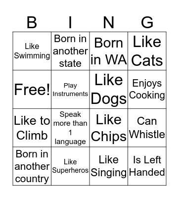 Launch Summer Bingo Card