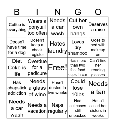 My Bingo Card