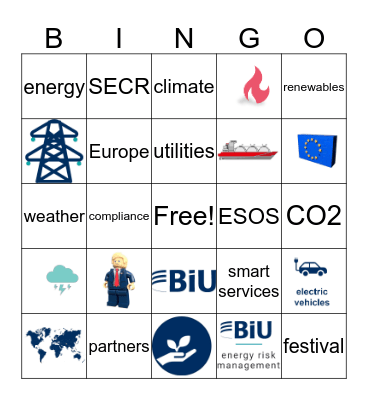 BiU Bingo Card