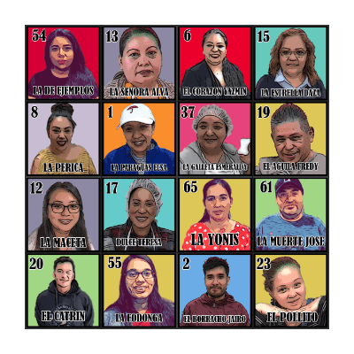 AP SPECIALTIES LOTERIA Bingo Card