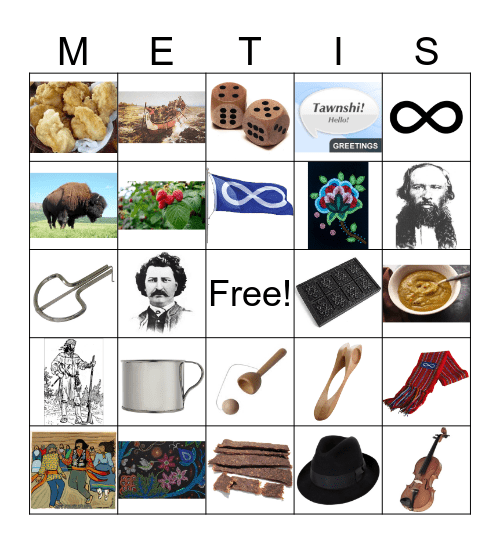 Metis Symbols Bingo  Bingo Card