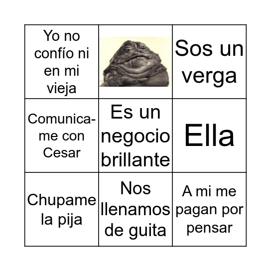 Horacio´s Bingo !!!!!!! Bingo Card