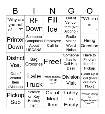 462 4th of July Bingo Card