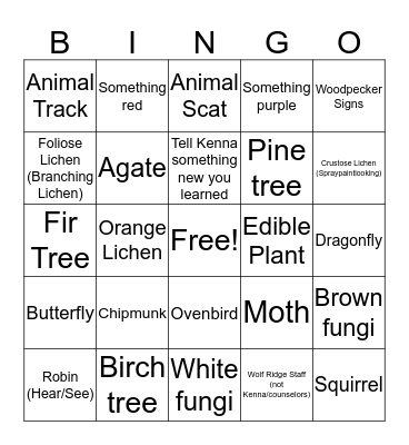 4 Kingdoms Bingo! Bingo Card