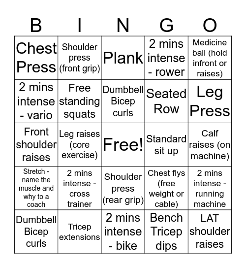 Bootcamp Bingo Card