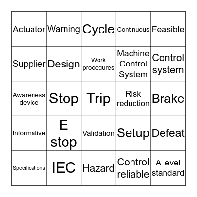 B11 Bullshit Bingo Card