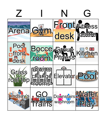 Centennial ZING ! Bingo Card