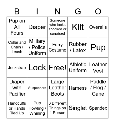 CC's Bingo Card