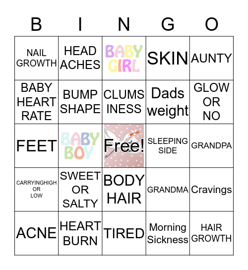 OLD WIVES TALES BINGO Card