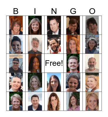 Young Family Bingo Card
