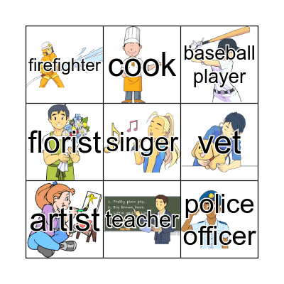 Let's Play Job Bingo! Bingo Card