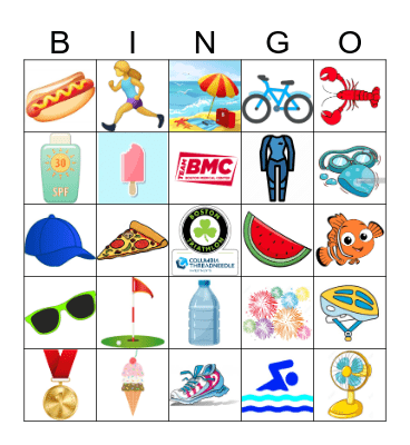 BOSTON TRIATHLON BINGO Card