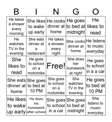 Find Someone Who... Bingo Card