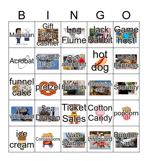 Seabreeze BINGO! Bingo Card