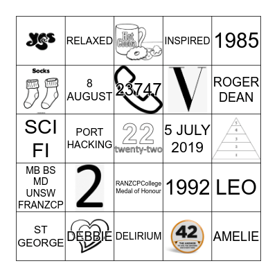 BRIAN'S BINGO FOR RETIREMENT Bingo Card