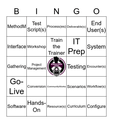 CERNER BINGO Card