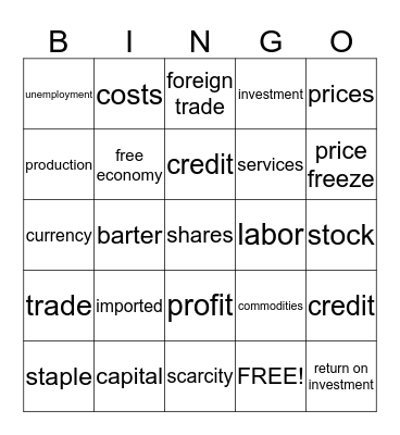 Kingdom of Mocha Bingo Card