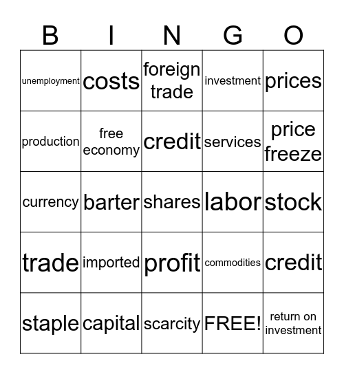 Kingdom of Mocha Bingo Card