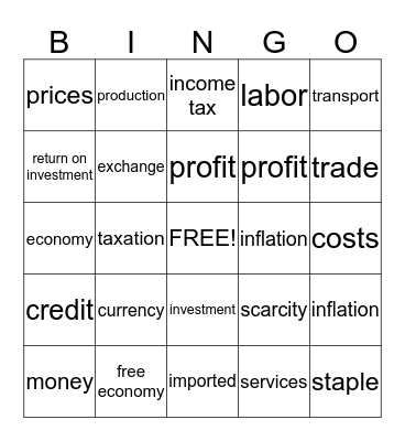 Kingdom of Mocha Bingo Card