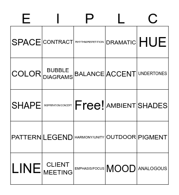 DESIGN REVIEW Bingo Card