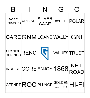 JULY Hi-Fi Bingo Card