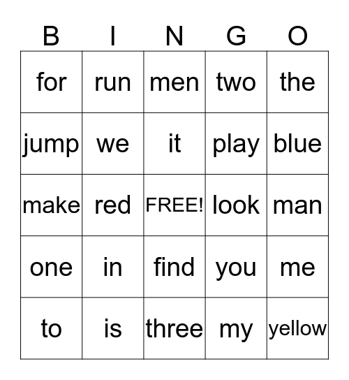 purple and dark blue rainbow words Bingo Card