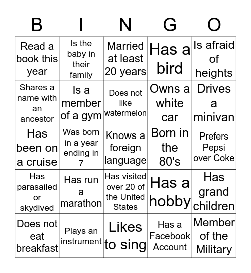 PROMAC BINGO Card
