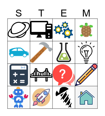 STEMkids BINGO Card