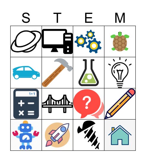 STEMkids BINGO Card