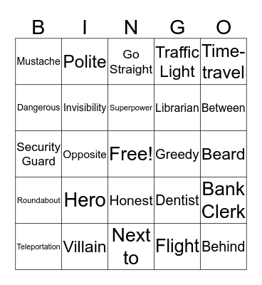 M4 Bingo! Bingo Card