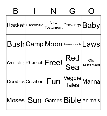 Last Day Bingo Card