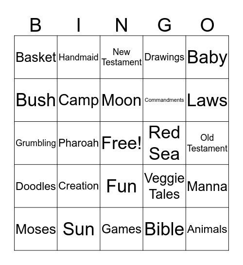 Last Day Bingo Card