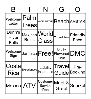 AMSTAR Bingo Card